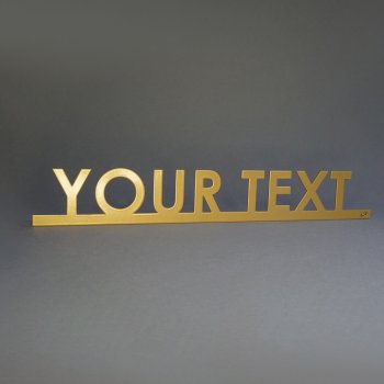 Customized Πινακίδες - Μαύρο Σαγρέ|#|Γκρι Ανοιχτό Σαγρέ|#|Λευκό Σαγρέ|#|Γκρι Σαγρέ|#|Μπλε Σαγρέ|#|Καφέ Σαγρέ|#|Χρυσό Γυαλιστερό|#|Μπρονζέ|#|Γκρι Μπεζ Σαγρέ|#|Μπεζ Σαγρέ